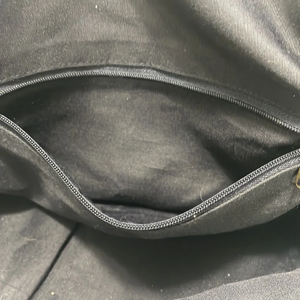 Boho Embroidered and Lace Canvas Bag Beach Bag Tote Crossbody World Market - Picture 9 of 16